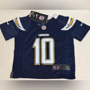 Nike NFL Los Angeles Chargers Football Jersey Herbert #10 Toddler Sz: 2T